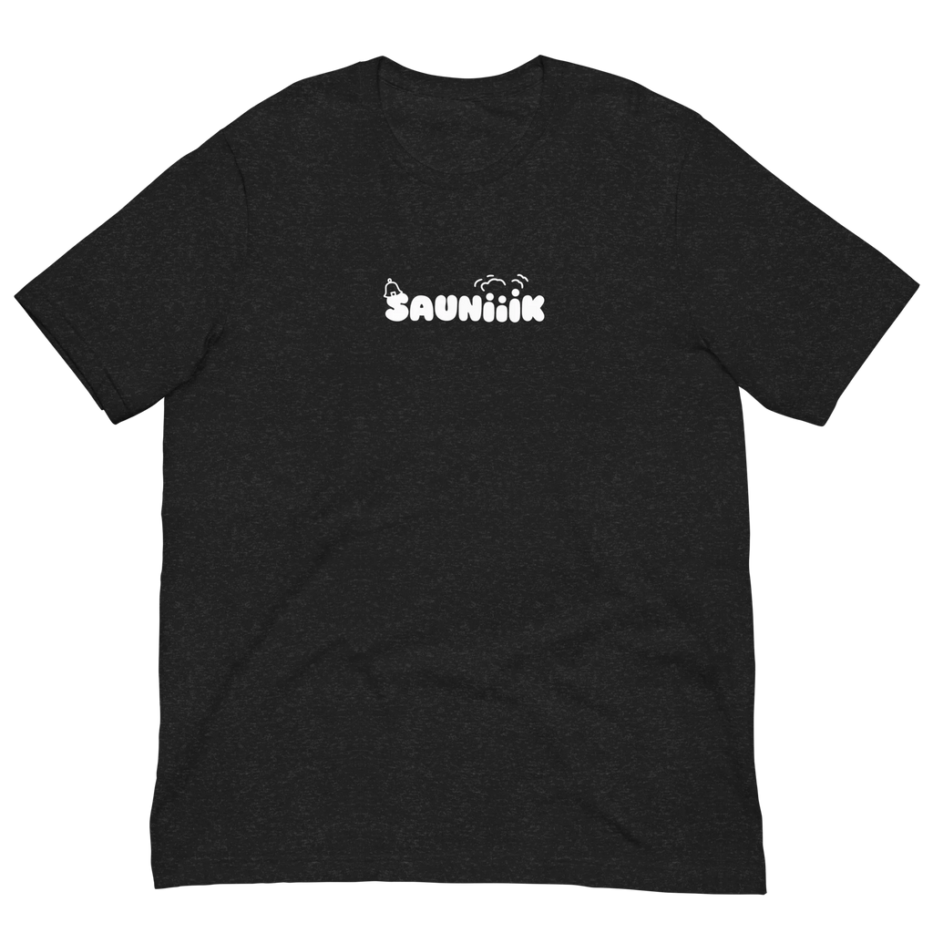 SAUNiiiK Logo Tee - Black No.1
