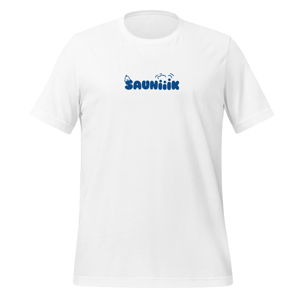 SAUNiiiK Logo Tee - White No.1