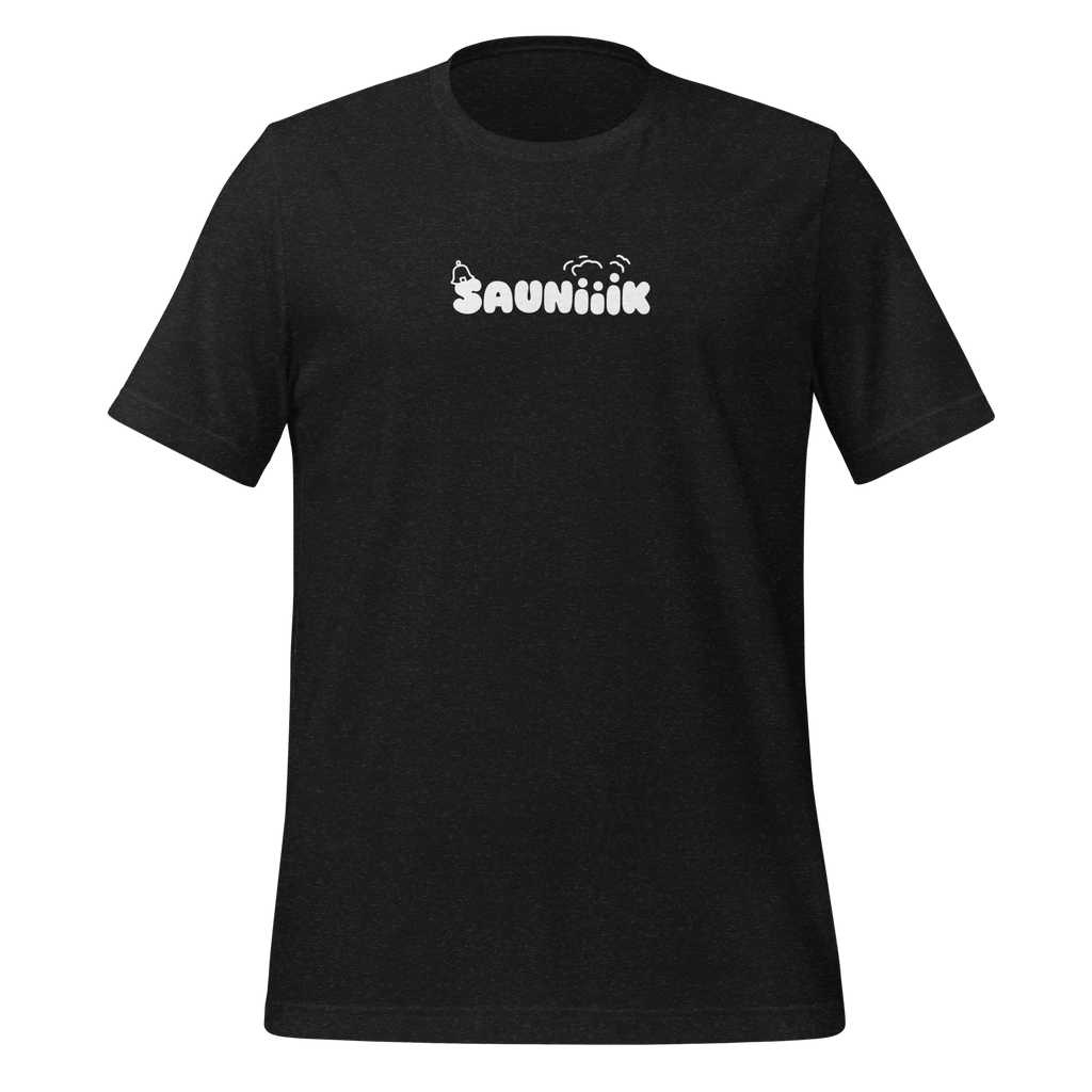 SAUNiiiK Logo Tee - Black No.1
