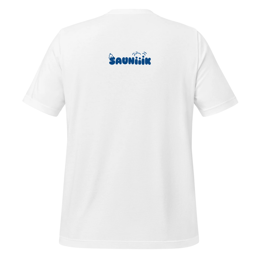 SAUNiiiK Logo Tee - White No.2