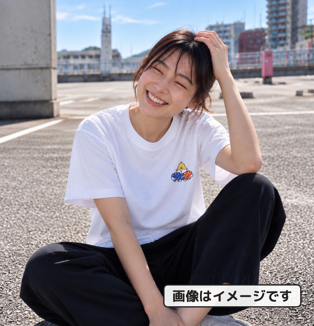 ヤネノウエサウナ Tシャツ 着用イメージ 前